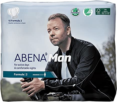 Abena Abri-Man Formula 2 Guards Adult Incontinence Male Guards & Shields