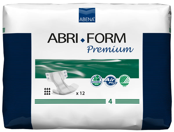 Abena Slip Premium 4 Adult Diaper Brief for Incontinence