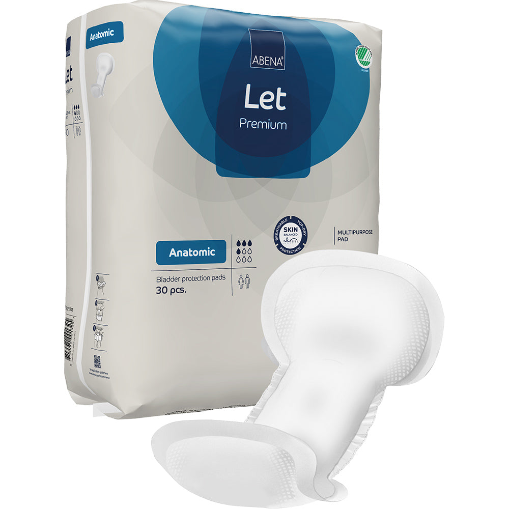 Abena Let Anatomic Adult Incontinence Booster Pad