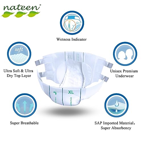 Nateen Combi Maxi Adult Diaper Briefs