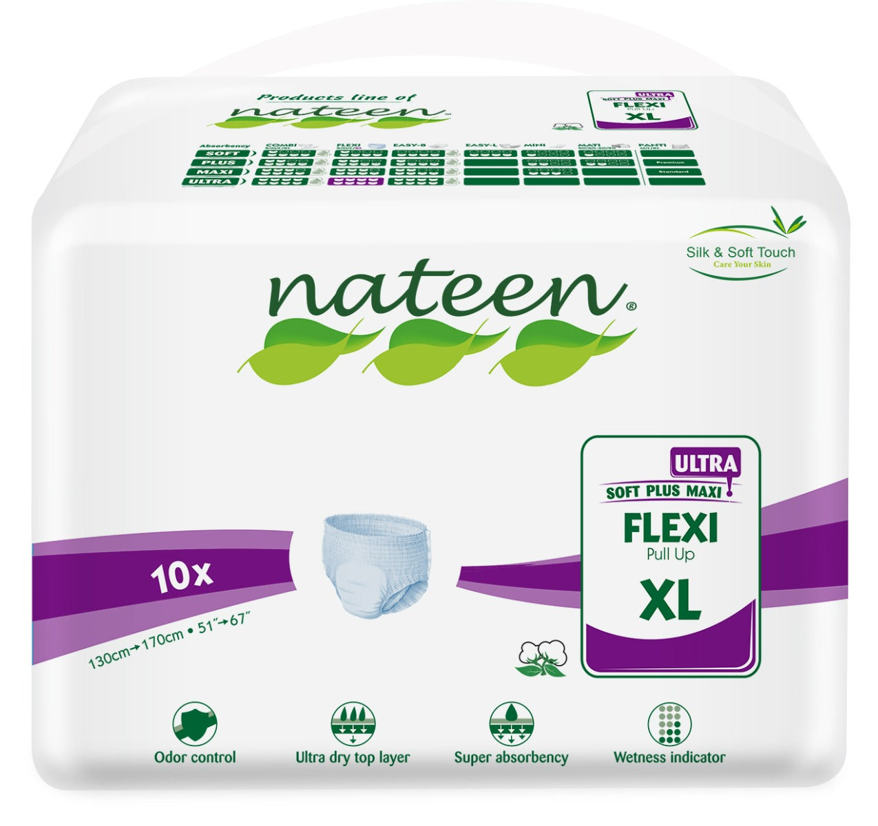 Nateen Flexi Ultra Pull-On Underwear