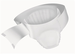 Prevail Bariatric 3XL Adult Diaper Brief for Incontinence - Size: XXX-Large