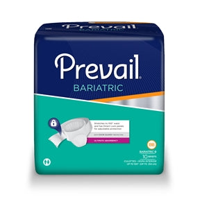 Prevail Bariatric 3XL Adult Diaper Brief for Incontinence - Size: XXX-Large