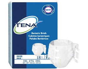 TENA Bariatric  3XL Adult Diaper Brief for Incontinence - Size: XXX-Large