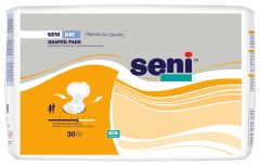 Seni Shaped Pad - Day Adult Incontinence 2-Piece Pad Systems - 22 Inch